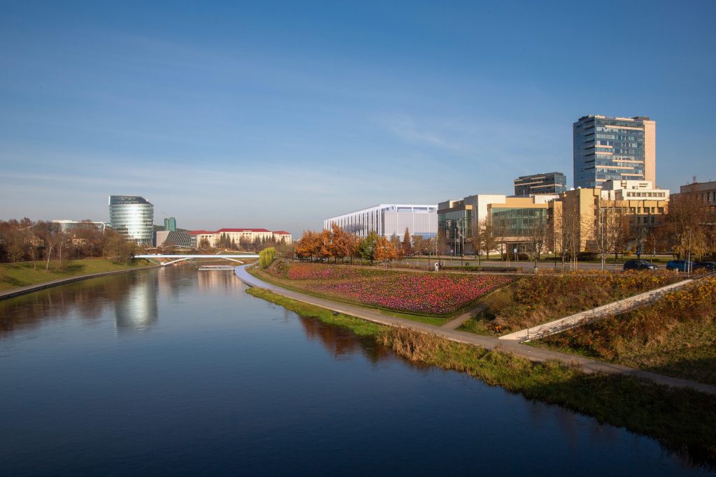 Vilniaus kongresų centras (VCC, Vilnius Congress Center) (A. Tumėno g. 4) - Konferenču un izstāžu centrs - vizualizācija
