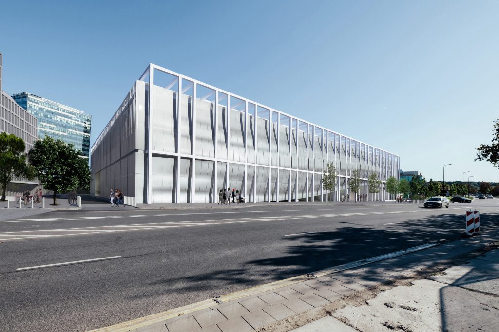 Vilniaus kongresų centras (VCC, Vilnius Congress Center) (A. Tumėno g. 4) - Konferenču un izstāžu centrs - vizualizācija