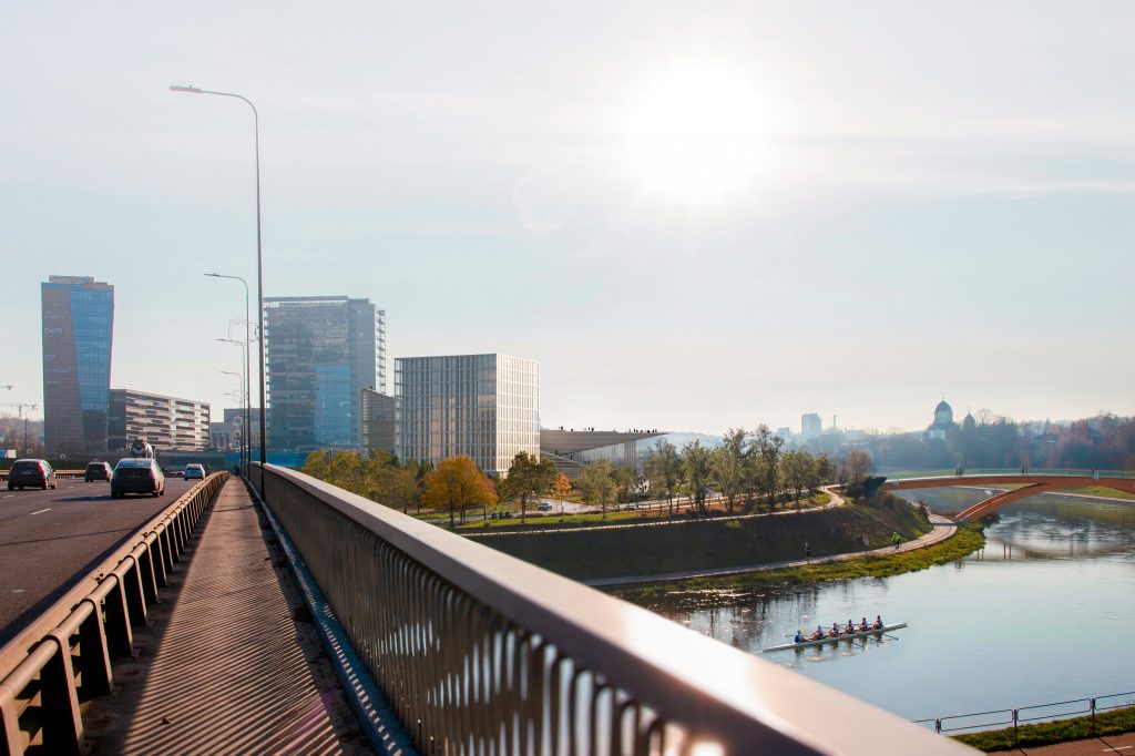 Vilniaus kongresų centras (VCC, Vilnius Congress Center) (A. Tumėno g. 4) - Konferenču un izstāžu centrs - vizualizācija