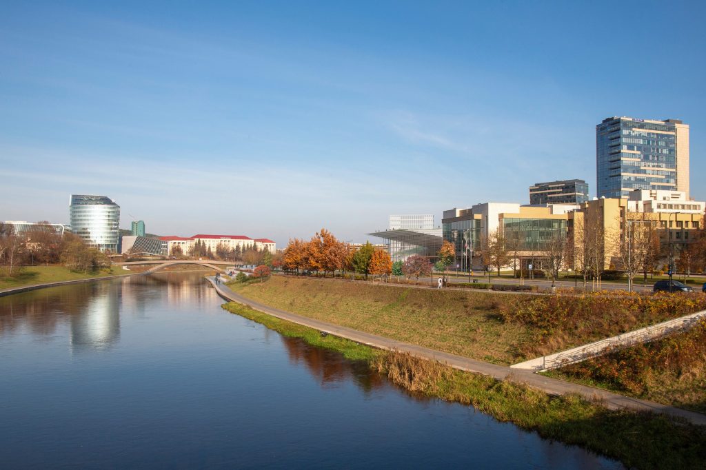 Vilniaus kongresų centras (VCC, Vilnius Congress Center) (A. Tumėno g. 4) - Konferenču un izstāžu centrs - vizualizācija