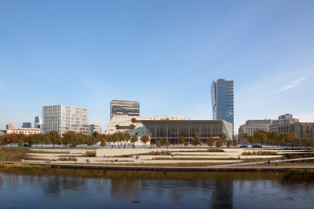 Vilniaus kongresų centras (VCC, Vilnius Congress Center) (A. Tumėno g. 4) - Konferenču un izstāžu centrs - vizualizācija