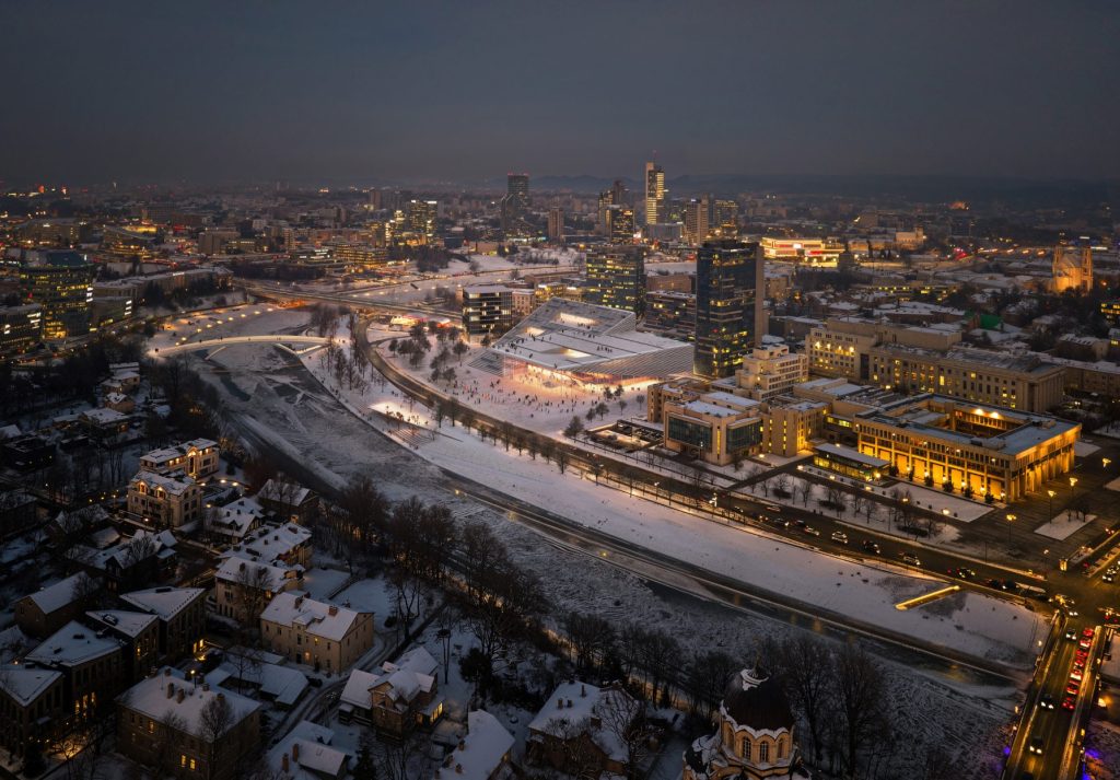 Vilniaus kongresų centras (VCC, Vilnius Congress Center) (A. Tumėno g. 4) - Konferenču un izstāžu centrs - vizualizācija