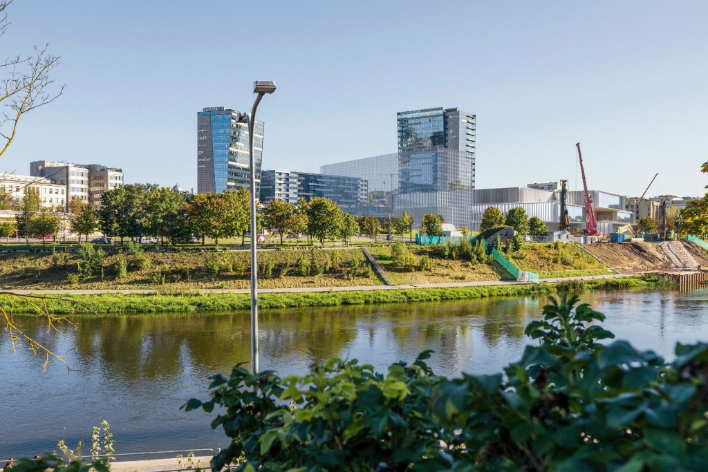 Vilniaus kongresų centras (VCC, Vilnius Congress Center) (A. Tumėno g. 4) - Konferenču un izstāžu centrs - vizualizācija