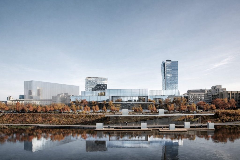 Vilniaus kongresų centras (VCC, Vilnius Congress Center) (A. Tumėno g. 4) - Konferenču un izstāžu centrs - vizualizācija