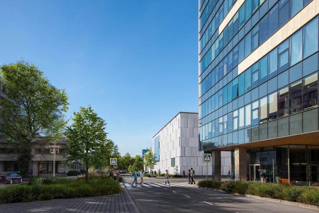 Vilniaus kongresų centras (VCC, Vilnius Congress Center) (A. Tumėno g. 4) - Konferenču un izstāžu centrs - vizualizācija