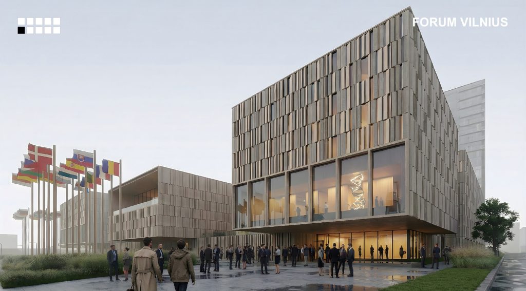 Vilniaus kongresų centras (VCC, Vilnius Congress Center) (A. Tumėno g. 4) - Konferenču un izstāžu centrs - vizualizācija