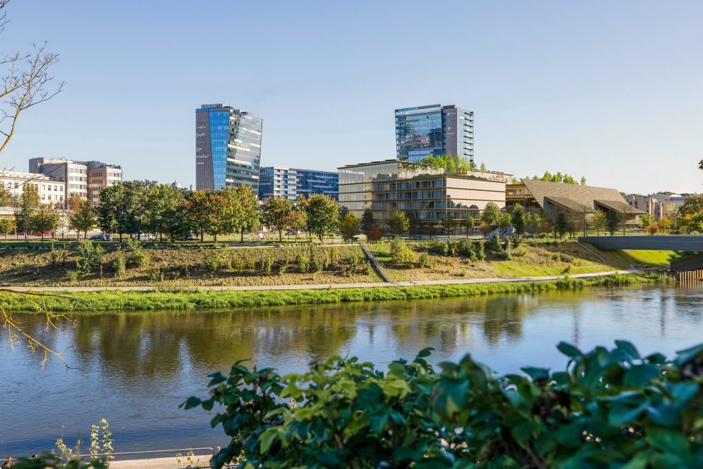 Vilniaus kongresų centras (VCC, Vilnius Congress Center) (A. Tumėno g. 4) - Konferenču un izstāžu centrs - vizualizācija