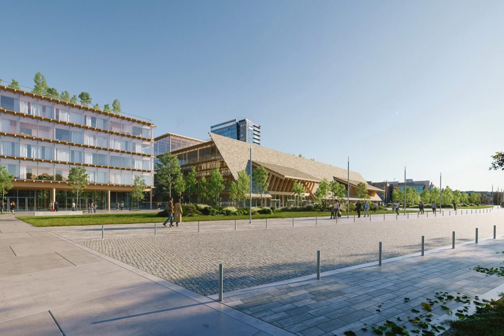 Vilniaus kongresų centras (VCC, Vilnius Congress Center) (A. Tumėno g. 4) - Konferenču un izstāžu centrs - vizualizācija