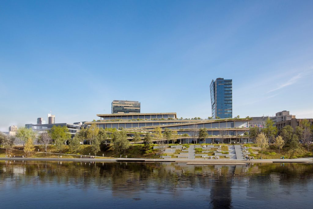 Vilniaus kongresų centras (VCC, Vilnius Congress Center) (A. Tumėno g. 4) - Konferenču un izstāžu centrs - vizualizācija