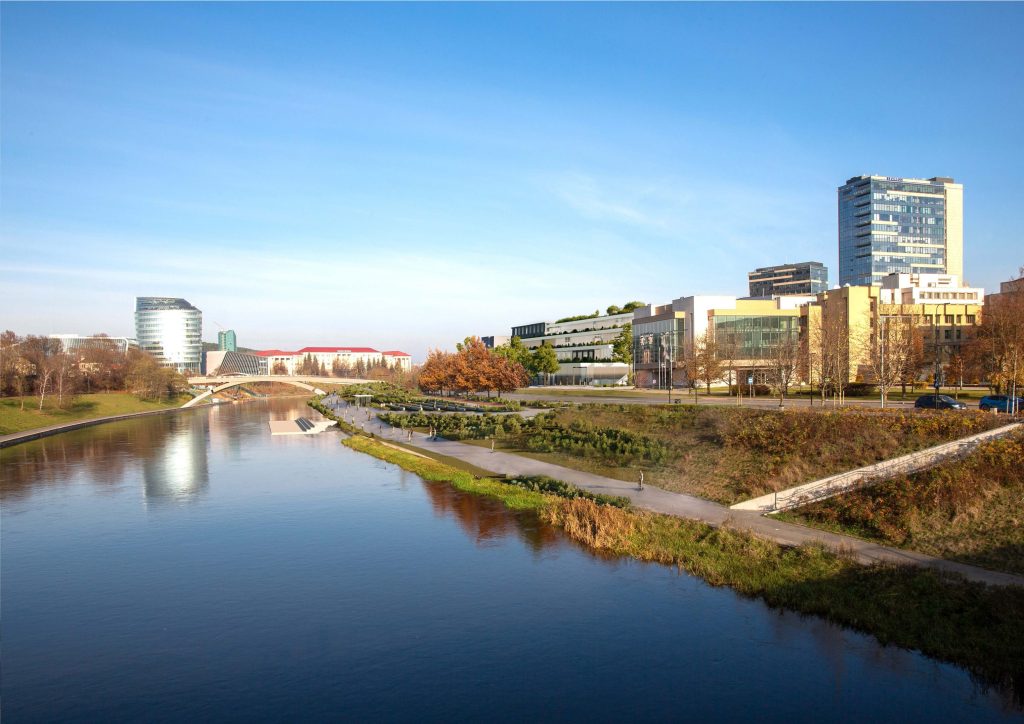 Vilniaus kongresų centras (VCC, Vilnius Congress Center) (A. Tumėno g. 4) - Konferenču un izstāžu centrs - vizualizācija