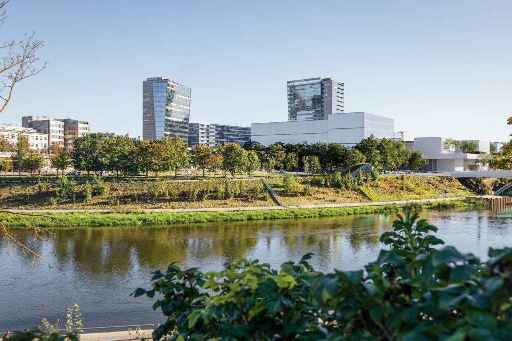 Vilniaus kongresų centras (VCC, Vilnius Congress Center) (A. Tumėno g. 4) - Konferenču un izstāžu centrs - vizualizācija