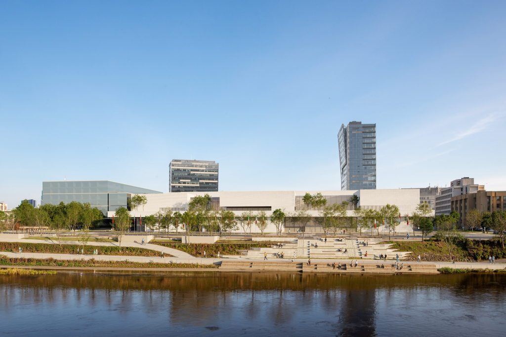 Vilniaus kongresų centras (VCC, Vilnius Congress Center) (A. Tumėno g. 4) - Konferenču un izstāžu centrs - vizualizācija