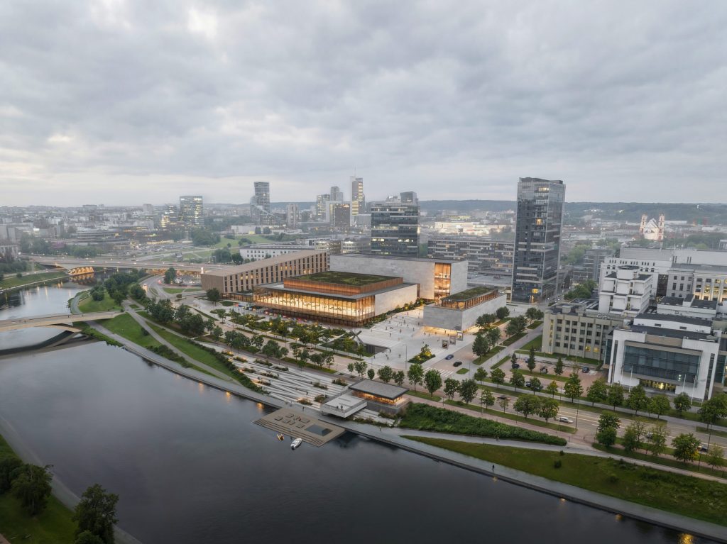 Vilniaus kongresų centras (VCC, Vilnius Congress Center) (A. Tumėno g. 4) - Konferenču un izstāžu centrs - vizualizācija