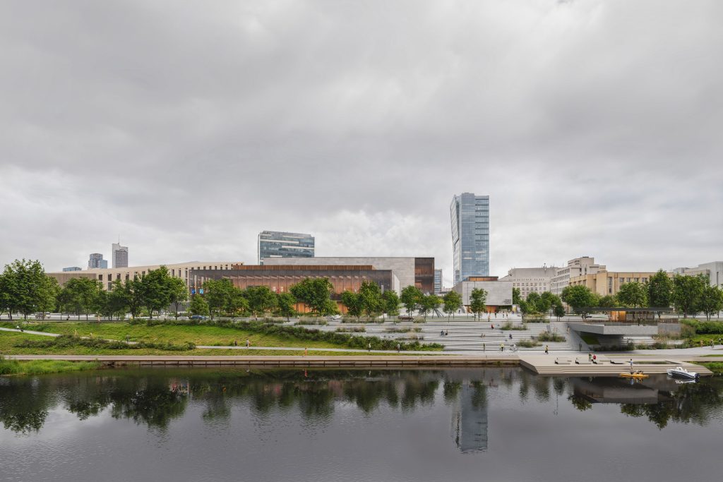Vilniaus kongresų centras (VCC, Vilnius Congress Center) (A. Tumėno g. 4) - Konferenču un izstāžu centrs - vizualizācija