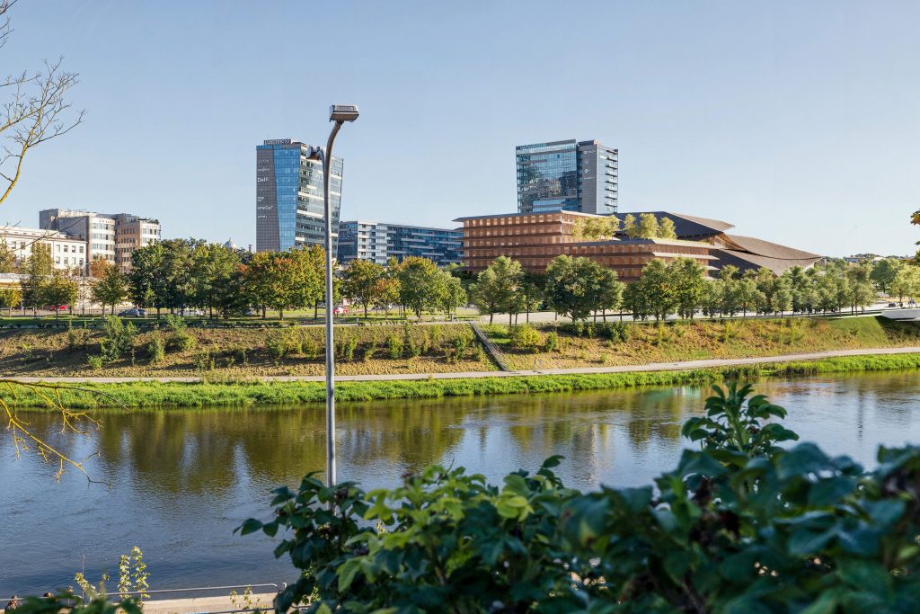 Vilniaus kongresų centras (VCC, Vilnius Congress Center) (A. Tumėno g. 4) - Konferenču un izstāžu centrs - vizualizācija