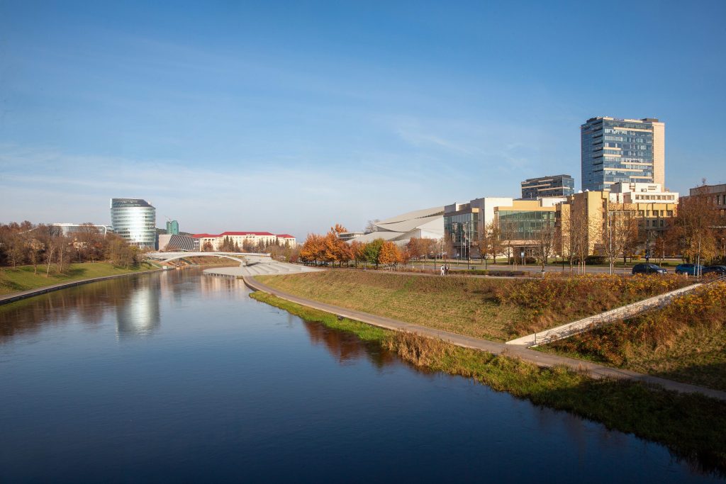 Vilniaus kongresų centras (VCC, Vilnius Congress Center) (A. Tumėno g. 4) - Konferenču un izstāžu centrs - vizualizācija