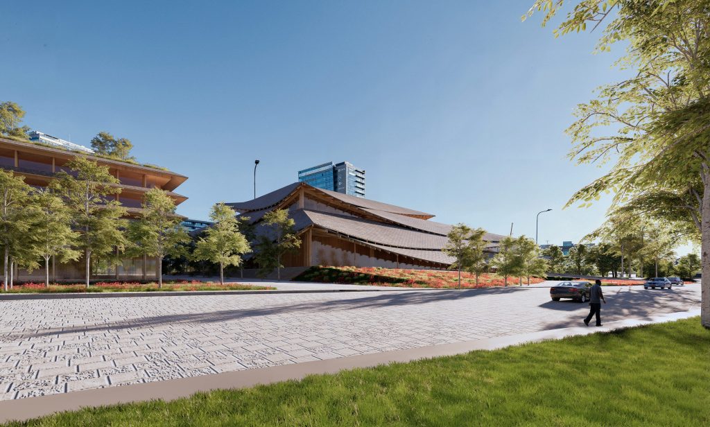 Vilniaus kongresų centras (VCC, Vilnius Congress Center) (A. Tumėno g. 4) - Konferenču un izstāžu centrs - vizualizācija