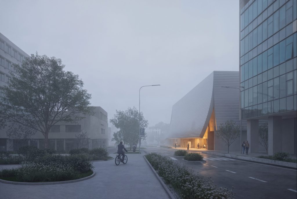 Vilniaus kongresų centras (VCC, Vilnius Congress Center) (A. Tumėno g. 4) - Konferenču un izstāžu centrs - vizualizācija