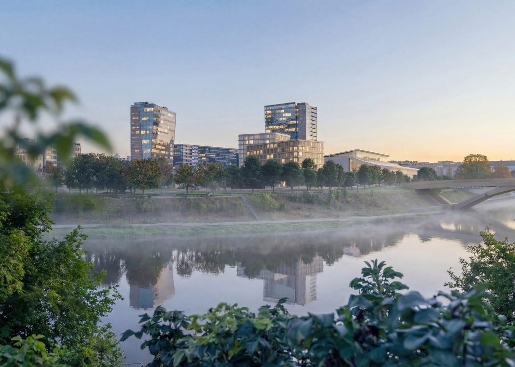 Vilniaus kongresų centras (VCC, Vilnius Congress Center) (A. Tumėno g. 4) - Konferenču un izstāžu centrs - vizualizācija