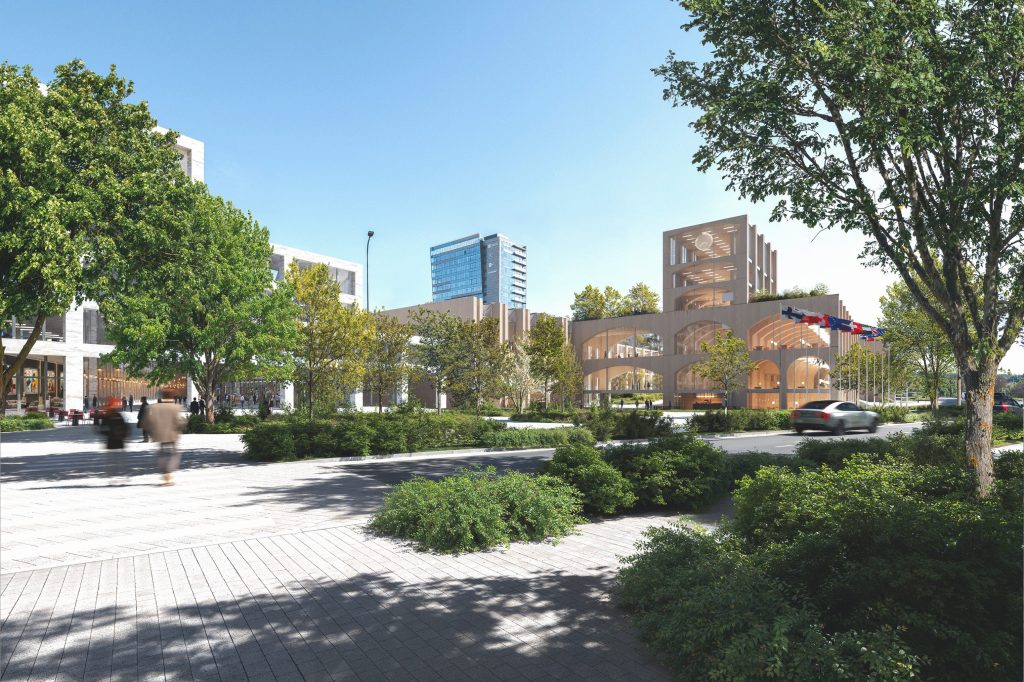 Vilniaus kongresų centras (VCC, Vilnius Congress Center) (A. Tumėno g. 4) - Konferenču un izstāžu centrs - vizualizācija