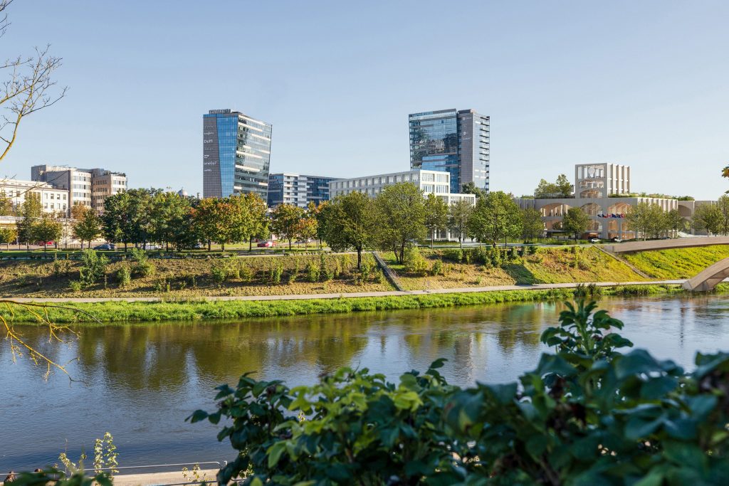 Vilniaus kongresų centras (VCC, Vilnius Congress Center) (A. Tumėno g. 4) - Konferenču un izstāžu centrs - vizualizācija