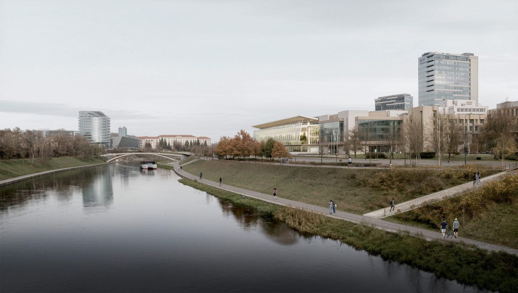 Vilniaus kongresų centras (VCC, Vilnius Congress Center) (A. Tumėno g. 4) - Konferenču un izstāžu centrs - vizualizācija