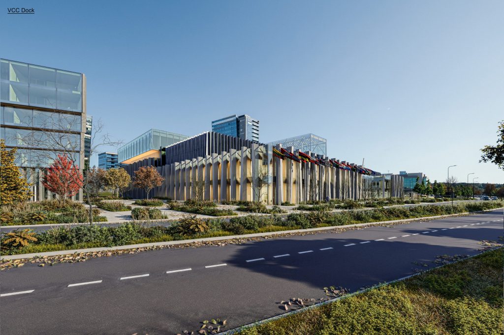 Vilniaus kongresų centras (VCC, Vilnius Congress Center) (A. Tumėno g. 4) - Konferenču un izstāžu centrs - vizualizācija