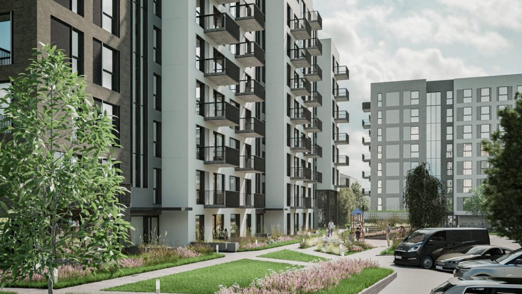 Kuriu Naujai (Naujakurių g. 47) - Multi apartment - visualization