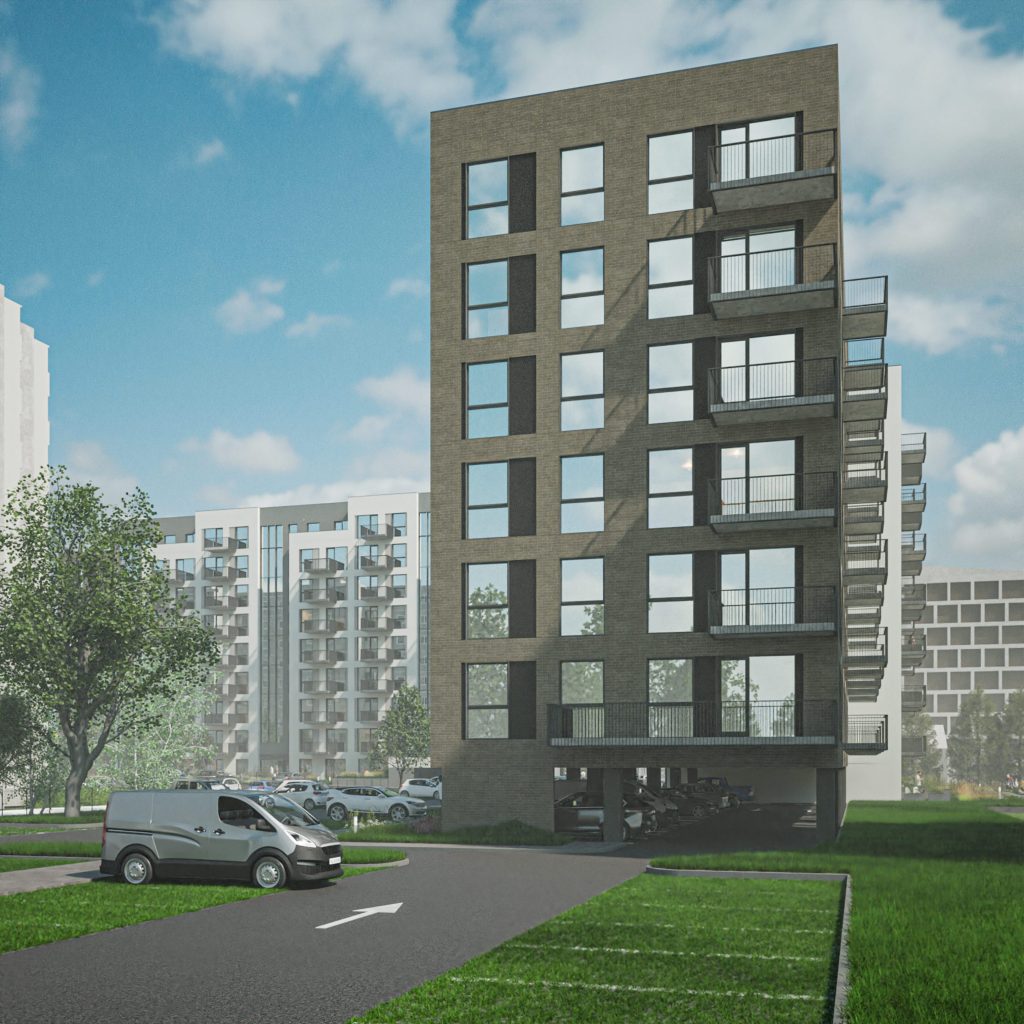 Kuriu Naujai 1 etapas (Naujakurių g. 47) - Multi apartment - visualization