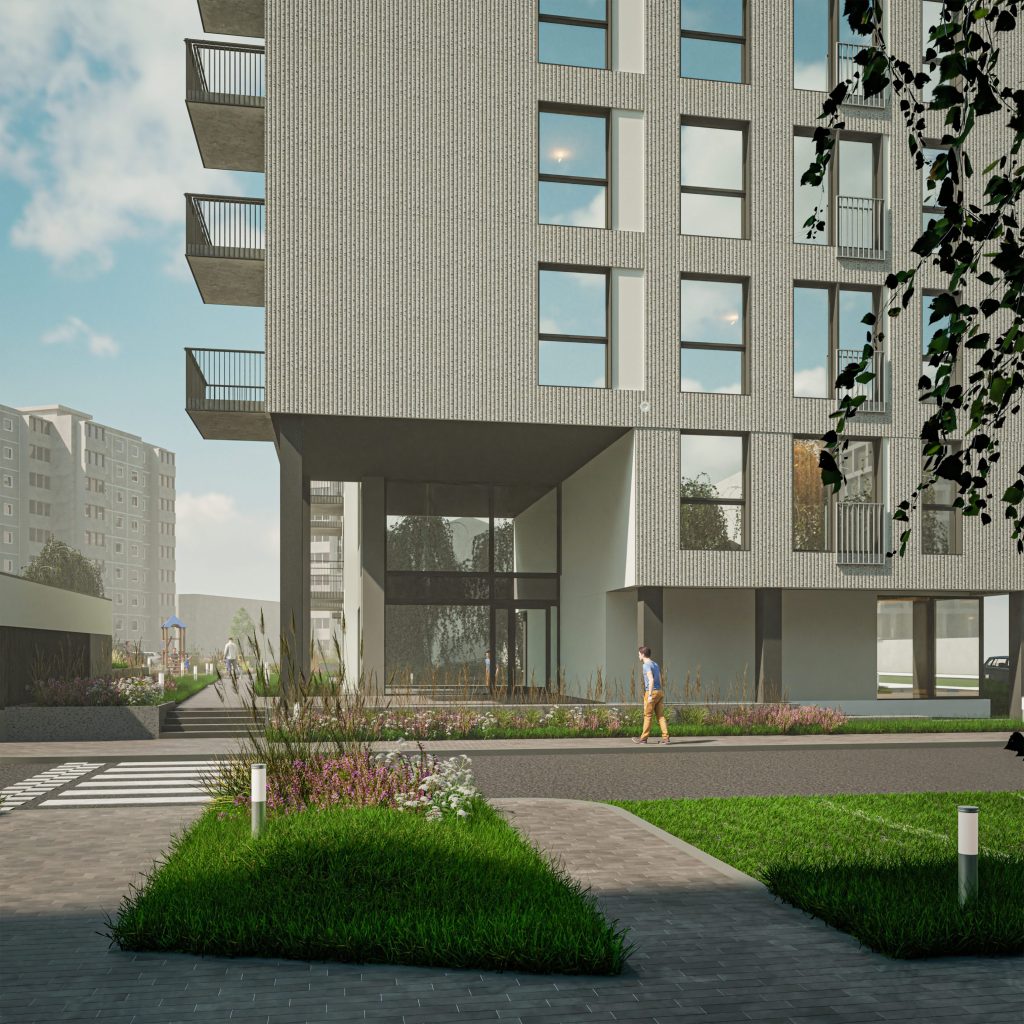 Kuriu Naujai 1 etapas (Naujakurių g. 47) - Multi apartment - visualization