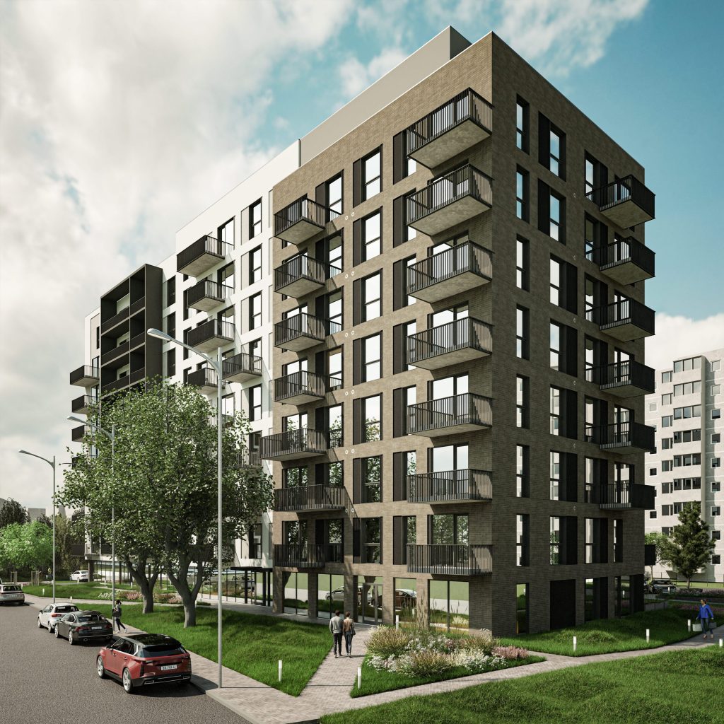 Kuriu Naujai 1 etapas (Naujakurių g. 47) - Multi apartment - visualization