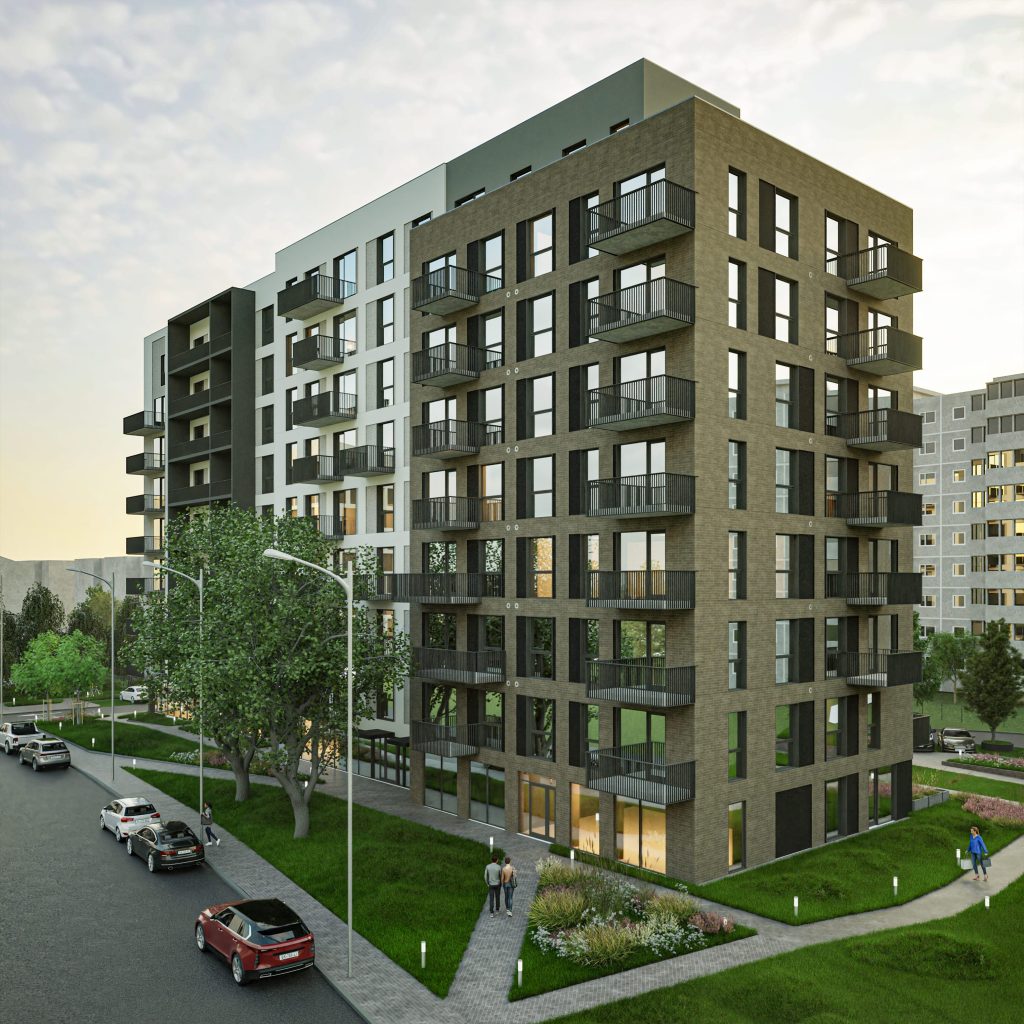 Kuriu Naujai 1 etapas (Naujakurių g. 47) - Multi apartment - visualization