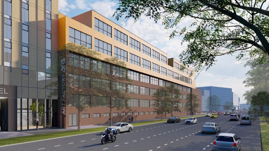 Pärnu mnt 154 ARS Loomekeskus (Pärnu mnt 154) - Office center - visualization