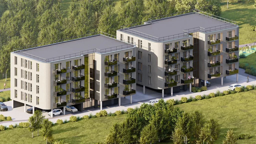 DU KAIMYNAI (Pramonės pr. 59B) - Daugiabutis - vizualizacija