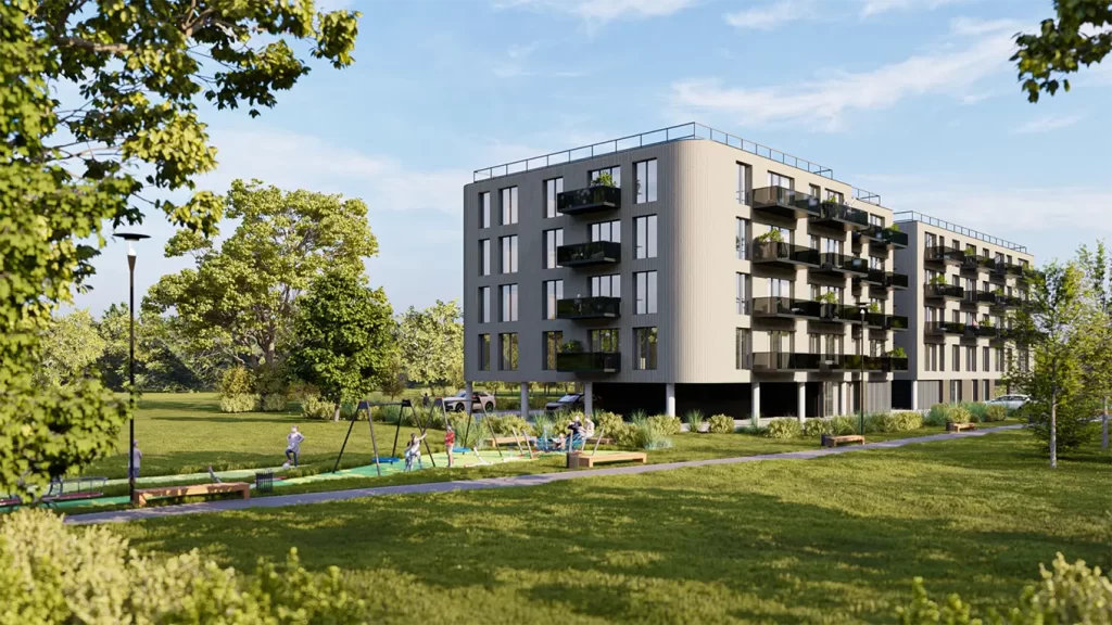 DU KAIMYNAI (Pramonės pr. 59B) - Daugiabutis - vizualizacija
