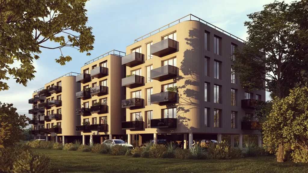 DU KAIMYNAI (Pramonės pr. 59B) - Daugiabutis - vizualizacija