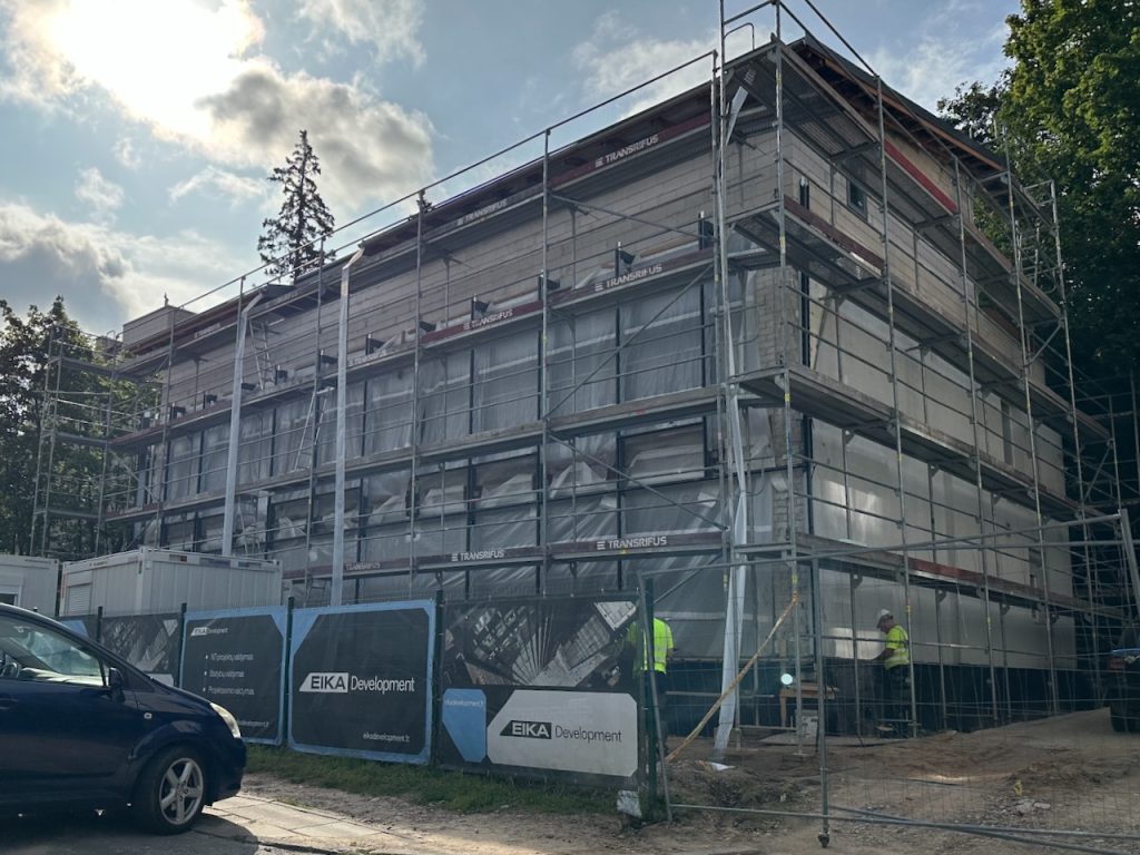 Advokatų namai (Polocko g. 43C) - Other institutional - construction photos