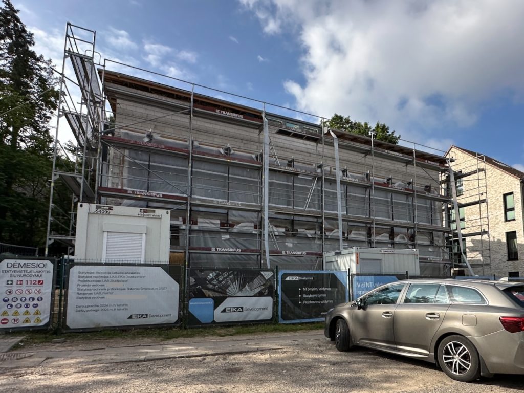 Advokatų namai (Polocko g. 43C) - Other institutional - construction photos