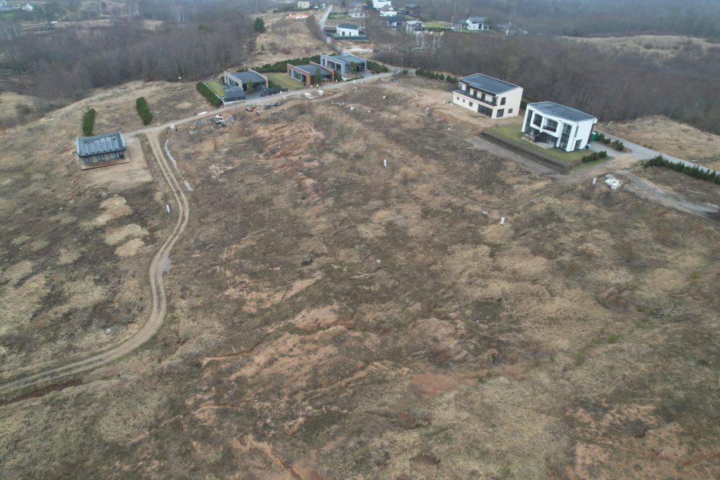 Stirnų terasos (Saulėtekio g. 1-17, Stirnų g. 1-20) - Land plots - construction photos