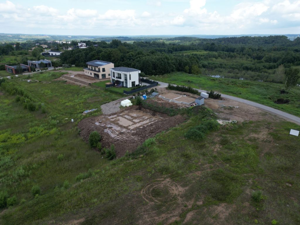 Stirnų terasos (Saulėtekio g. 1-17, Stirnų g. 1-20) - Land plots - construction photos