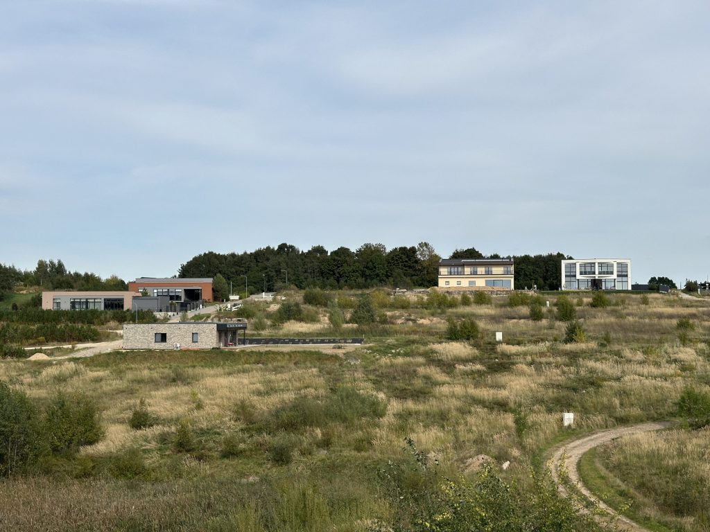 Stirnų terasos (Saulėtekio g. 1-17, Stirnų g. 1-20) - Land plots - construction photos