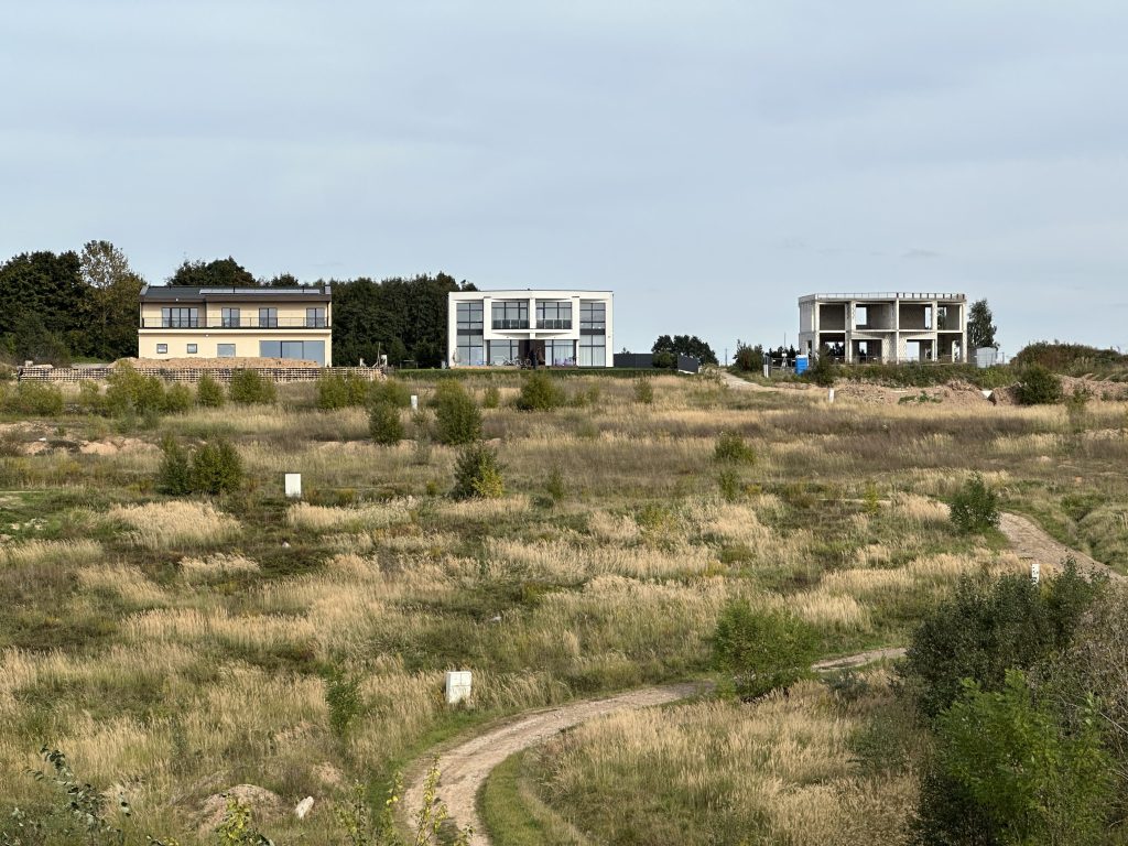 Stirnų terasos (Saulėtekio g. 1-17, Stirnų g. 1-20) - Land plots - construction photos