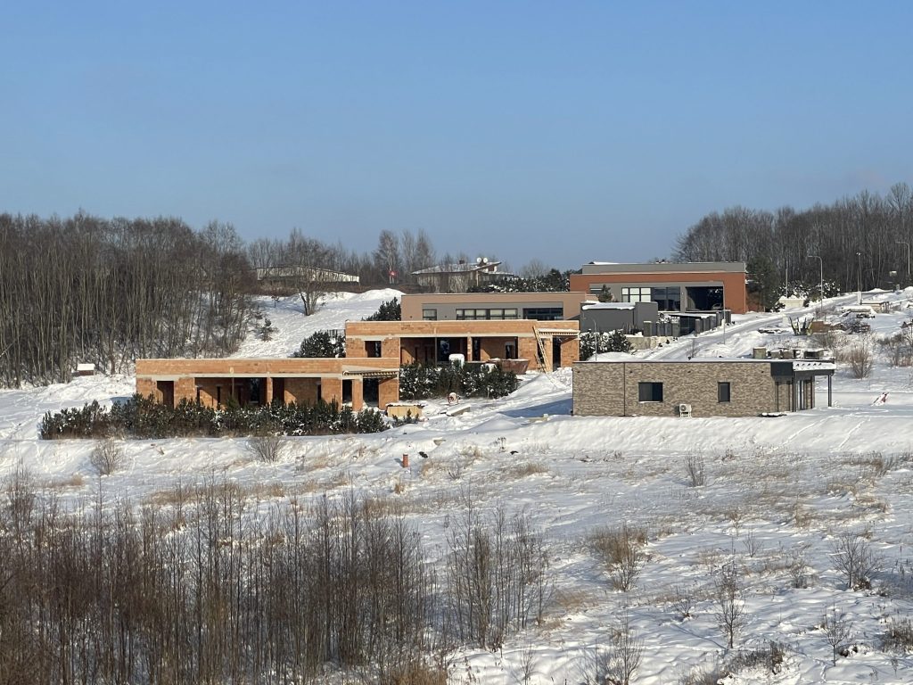 Stirnų terasos (Saulėtekio g. 1-17, Stirnų g. 1-20) - Land plots - construction photos