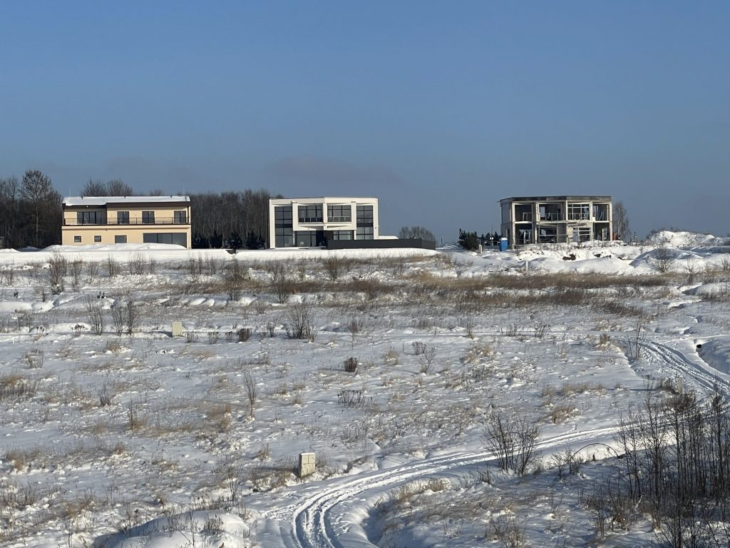 Stirnų terasos (Saulėtekio g. 1-17, Stirnų g. 1-20) - Land plots - construction photos