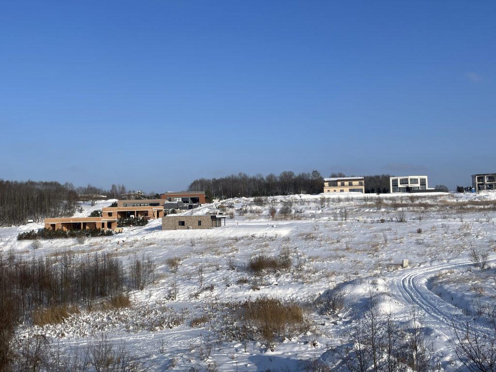 Stirnų terasos (Saulėtekio g. 1-17, Stirnų g. 1-20) - Land plots - construction photos