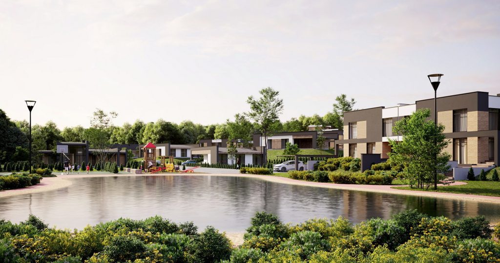 Stirnų terasos (Saulėtekio g. 1-17, Stirnų g. 1-20) - Land plots - visualization