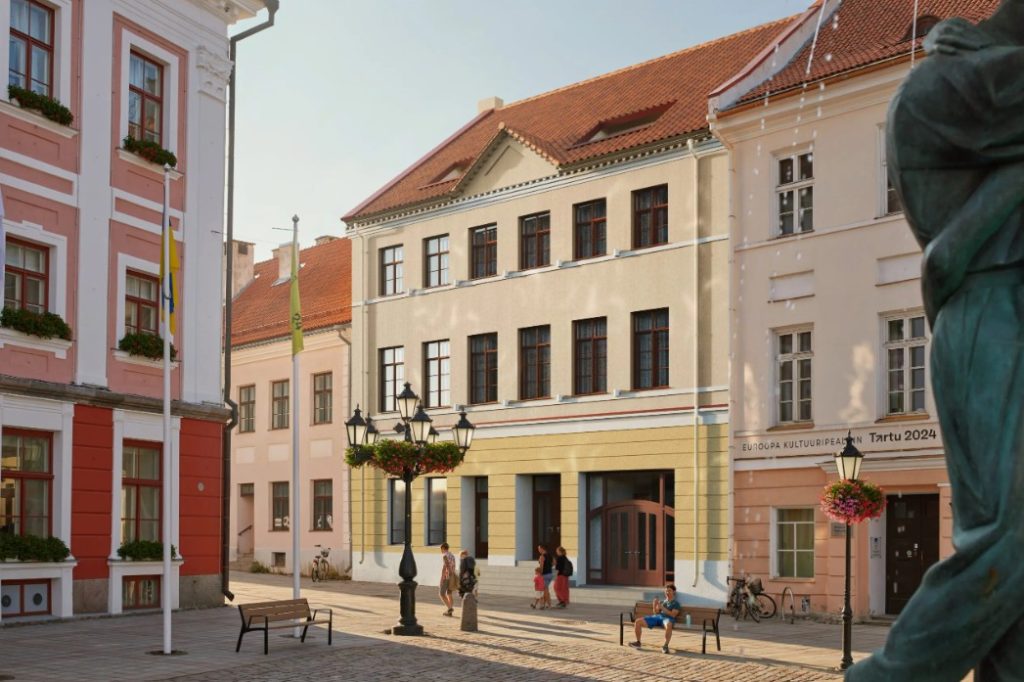 Radhaus (Raekoja plats 4) - Daugiabutis, Kita komercija - vizualizacija