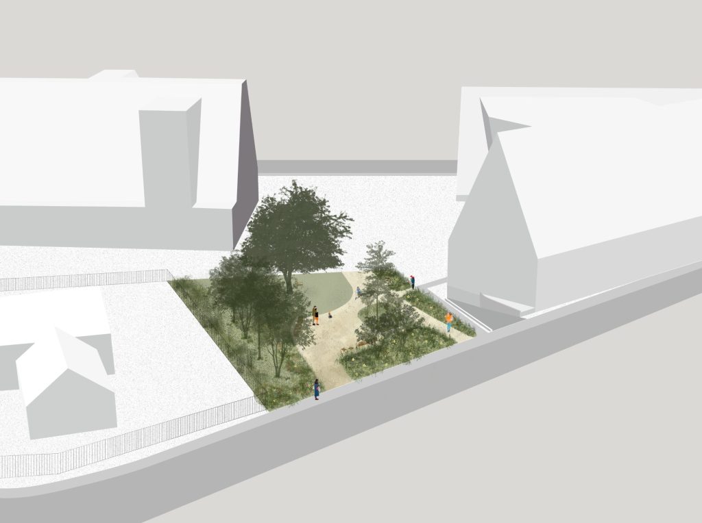 Viešoji erdvė ties Sėlių g. 48 (Sėlių g.) - Square - visualization