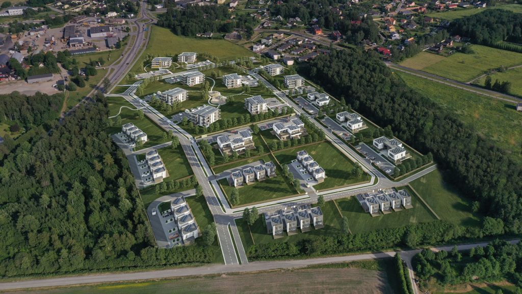 Kiili kodukvartal (Toompihla 12) (Toompihla 12) - Daudzdzīvokļu nams - vizualizācija