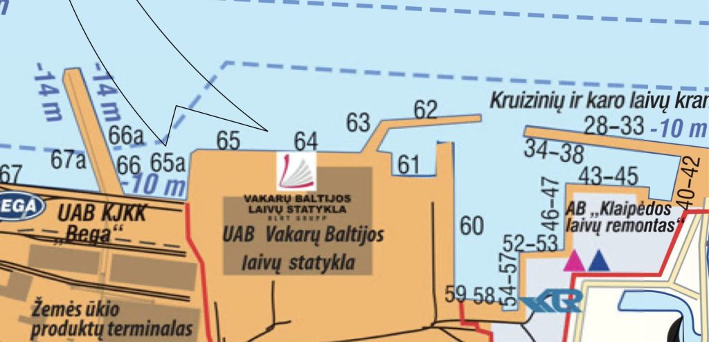 Krantinių Nr. 64, 65, 65A rekonstravimas (Pilies g. 8 ) - Sadam - visuaalne